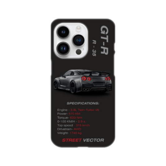 Etui GT-R R35 | Street Vector