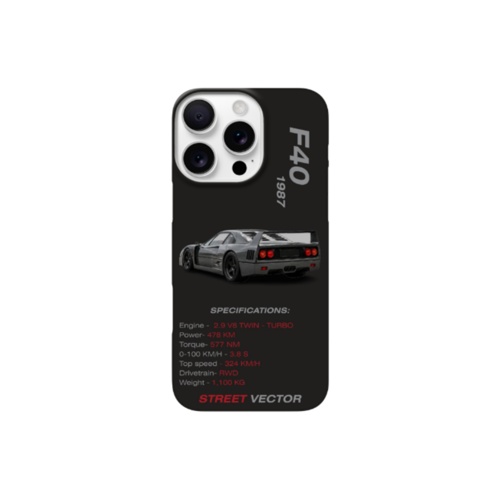 Etui F40 | Street Vector