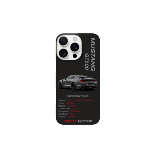 Etui Mustang GT500 | Street Vector